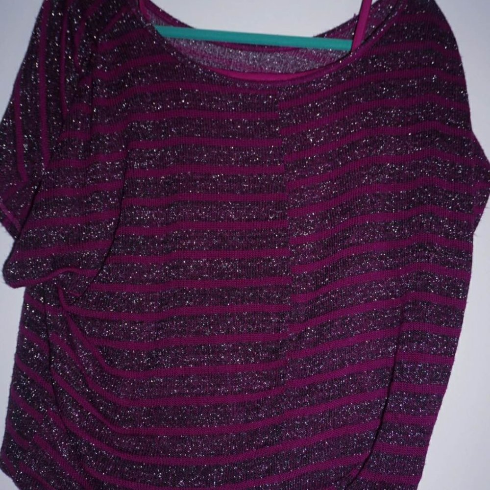 Juniors Mudd glittery like blouse